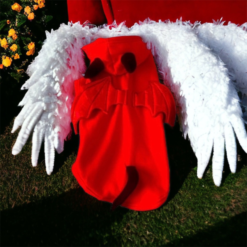 Dog Little Devil Halloween Hoodie Costume | Size Medium | Pets